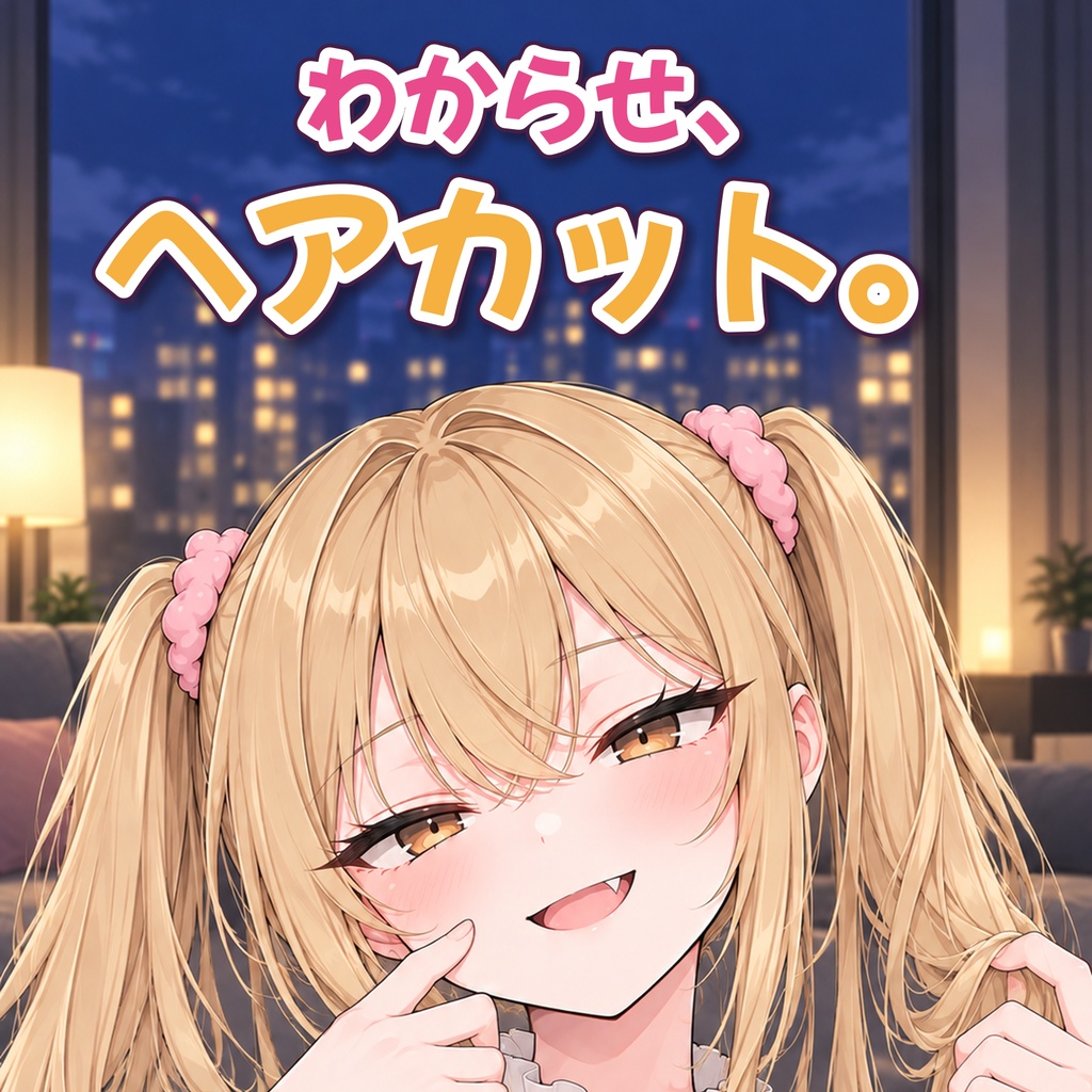 わからせ、ヘアカット。｜無料短編漫画＋ゲーム・ノベル版（日本語・英語）