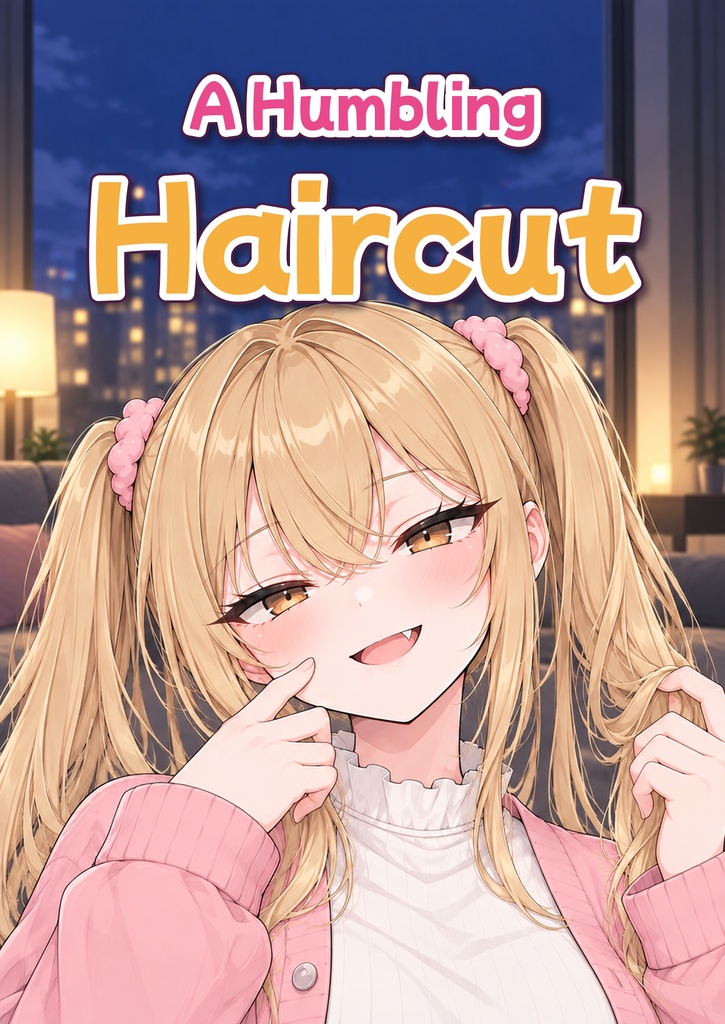 わからせ、ヘアカット。|無料短編漫画+ゲーム・ノベル版(日本語・英語)