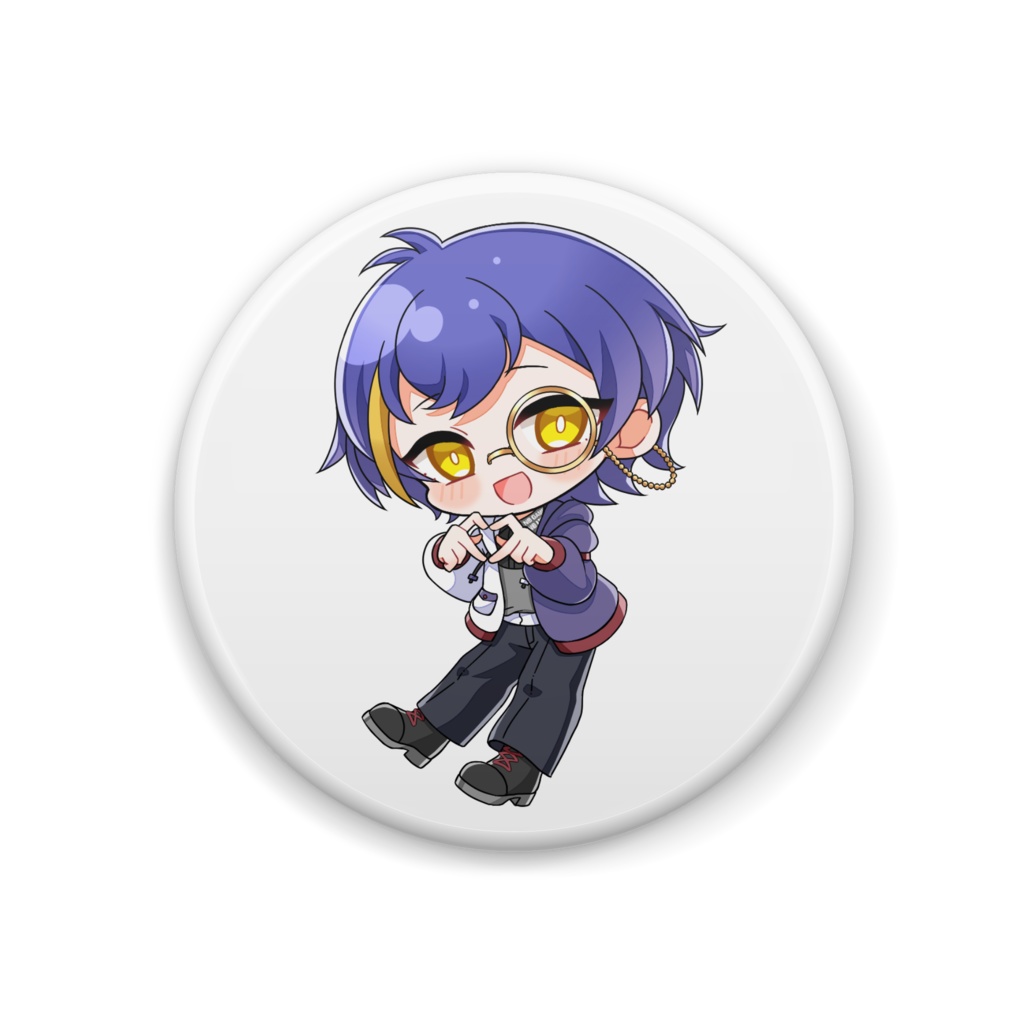 【第１弾】洲乃すのの⛄缶バッジ(44mm)