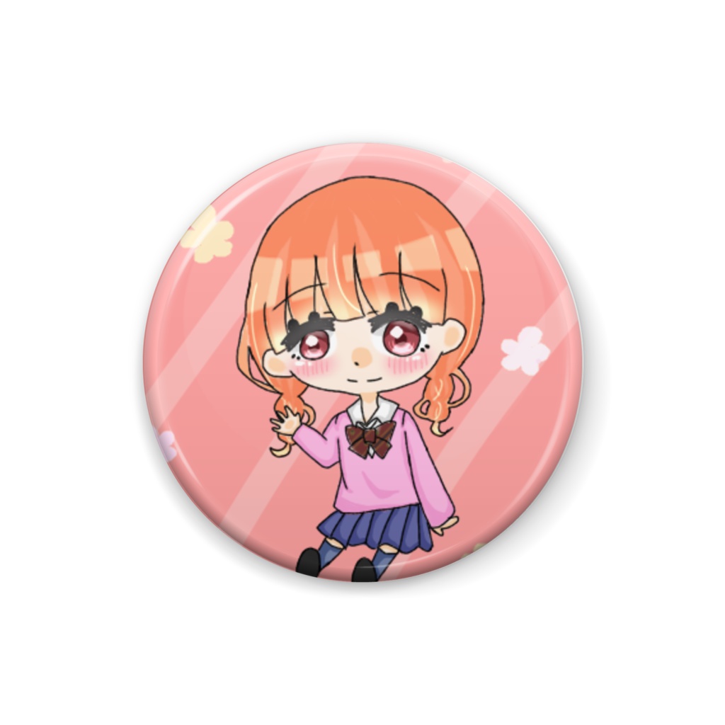 おすわり女の子