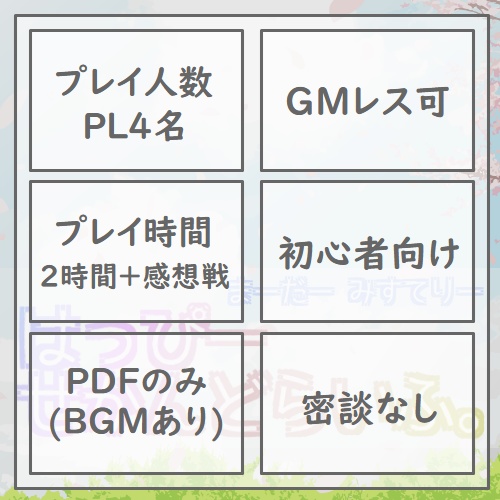 🐥【Murder Mystery】🐥はっぴーせかんどらいふ。※オンライン用