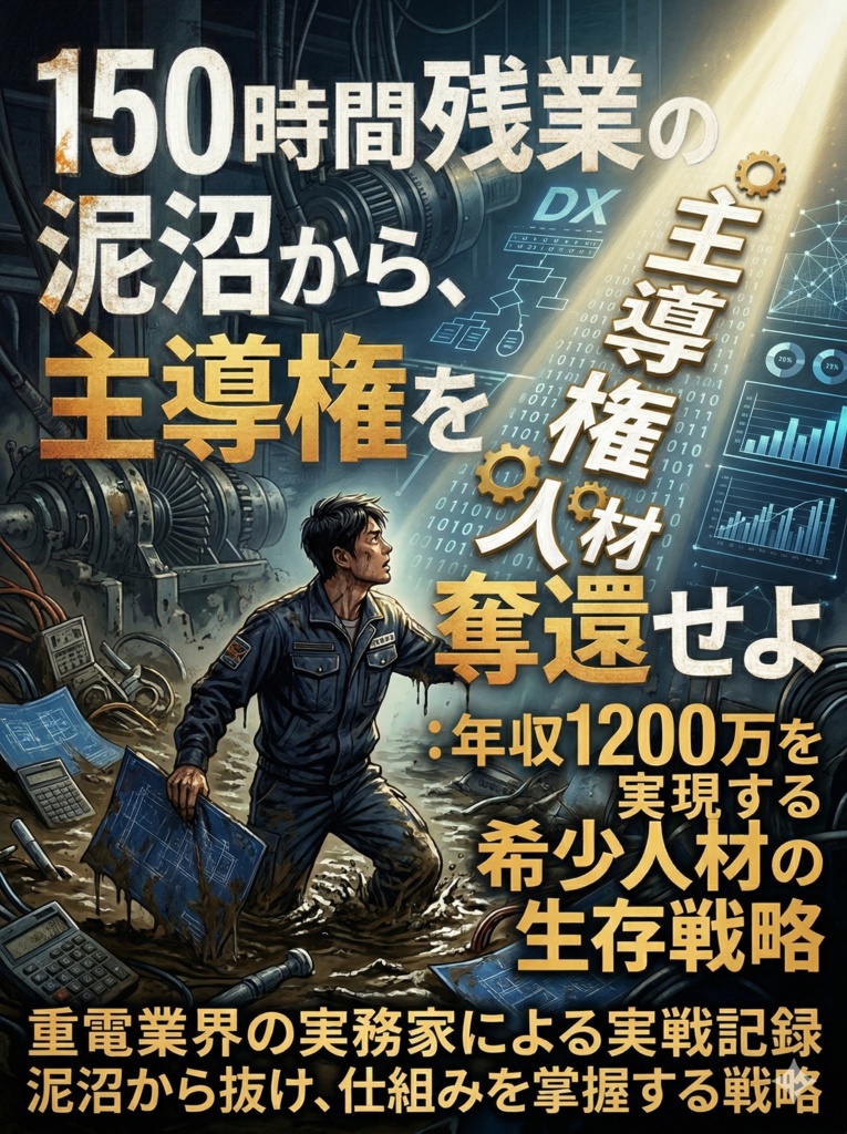 150時間残業の泥沼から、主導権を奪還せよ：年収1200万を実現する希少人材の生存戦略