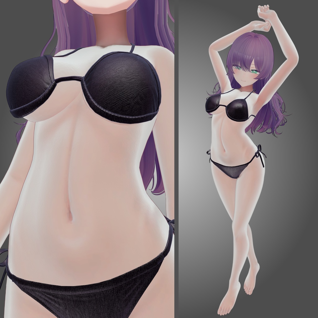 liltoonプリセット「SARA-SKIN」マテリアル設定