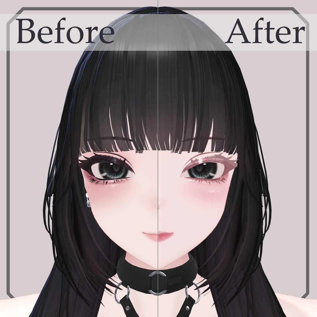 【しゅあん専用】Makeup&Eye texture「smoky-pink_Make」「一閃-ISSEN-」