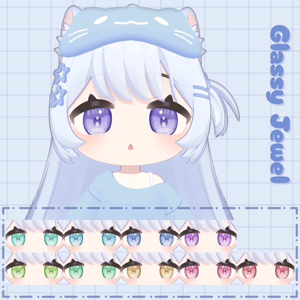 【りりえ-Ririe】Eye Texture Set+makeup texture by TiGi_Horizon