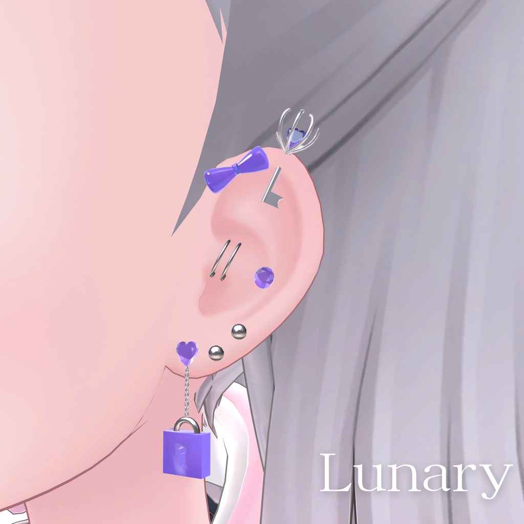 【8Avatar,MA対応】UNLOCK(VRChat想定)