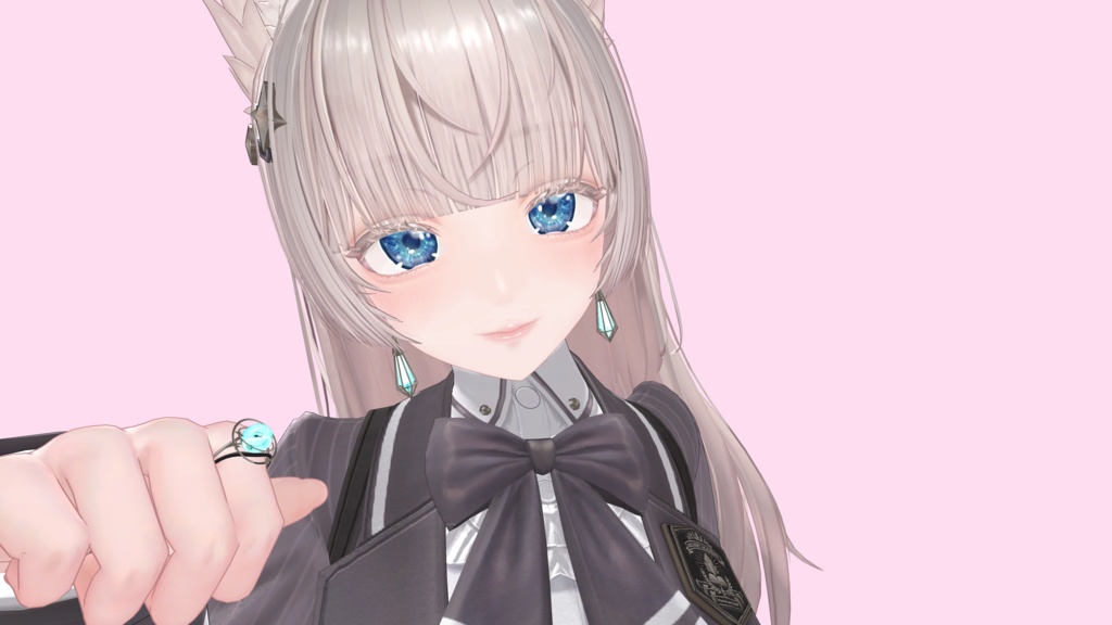 無料/FREE★LUMINA対応★きらきらBlue&らぶらぶPink★eye texture★