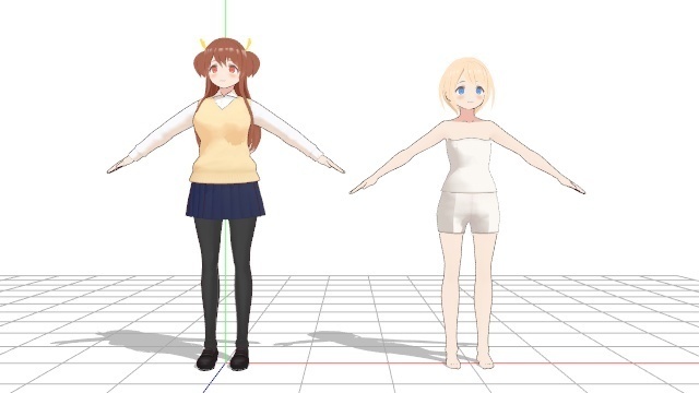 『のマナ』MMDモデル