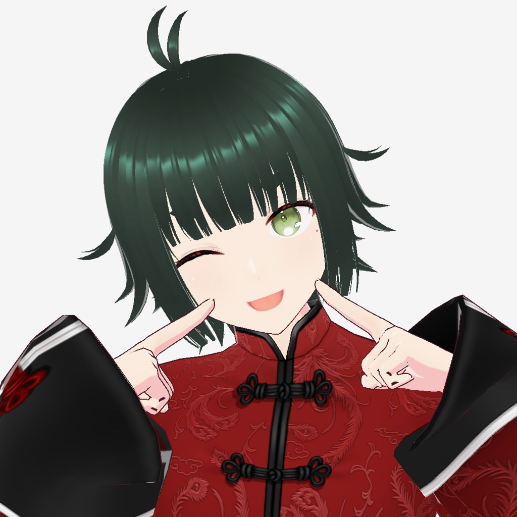 【無料/Free】Wakaba【VRoid/VRM】