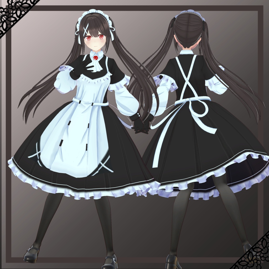 オリジナル3Dモデル「Maylia - メイリア-」