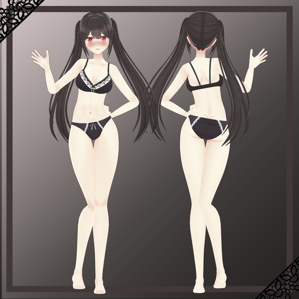 オリジナル3Dモデル「Maylia - メイリア-」