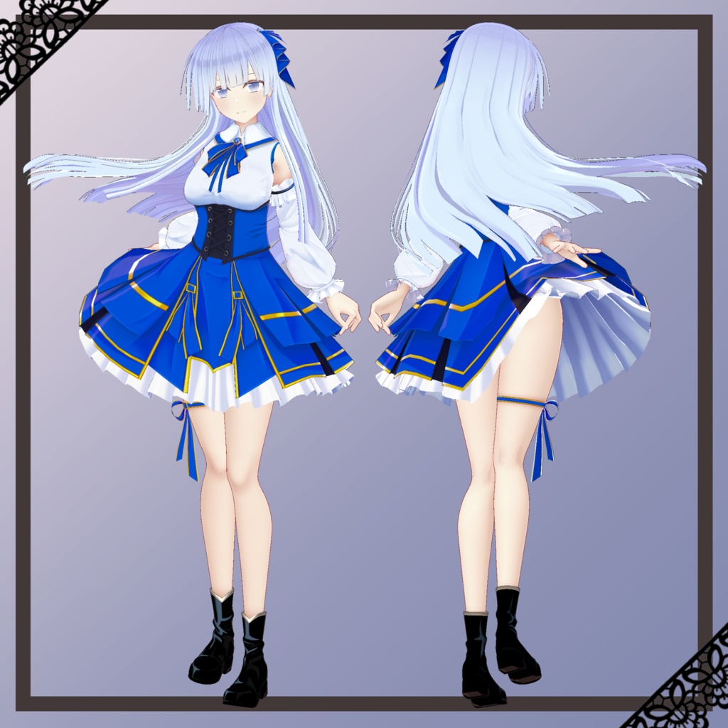 オリジナル3Dモデル「Phiolie - フィオリエ-」