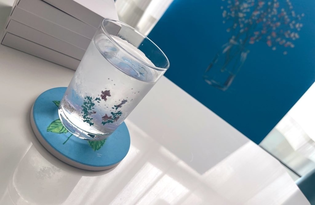 「紫陽花」コースター