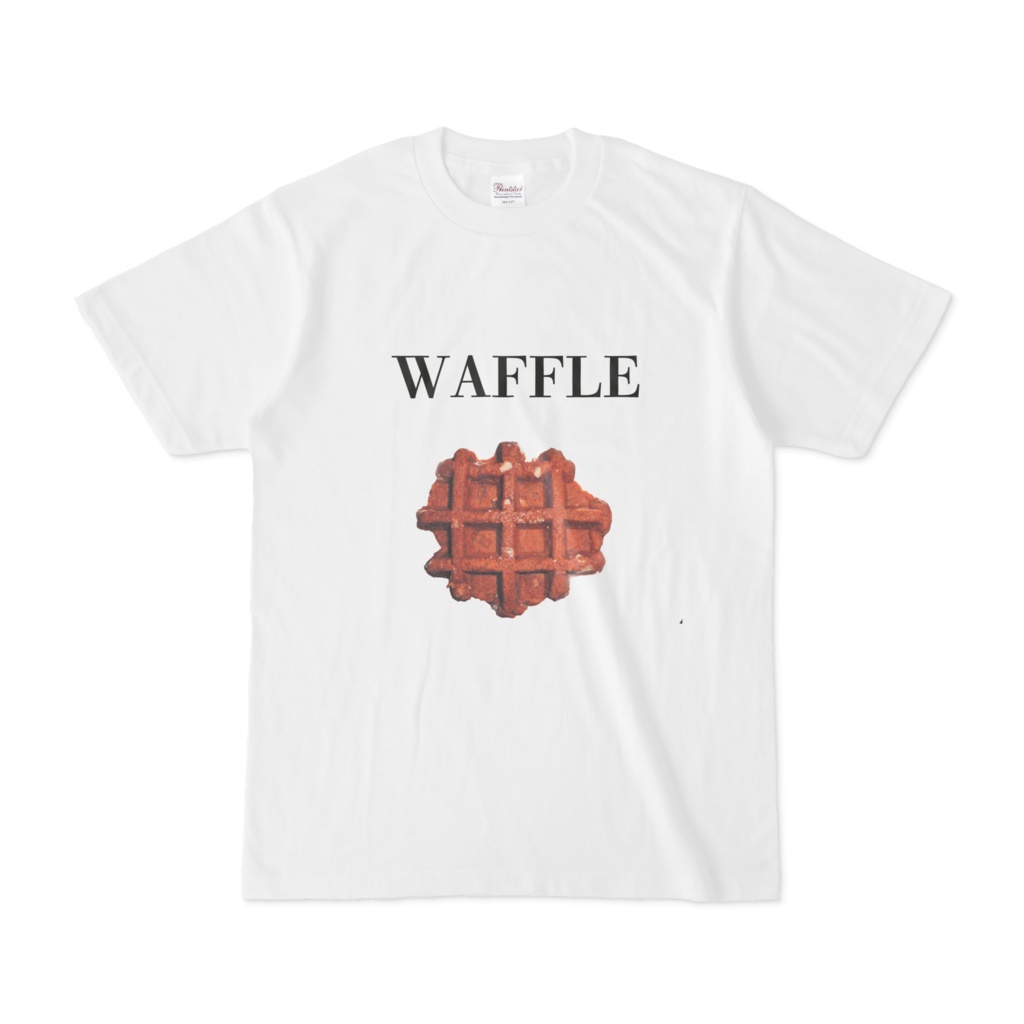 シンプルデザインTシャツ WAFFLE