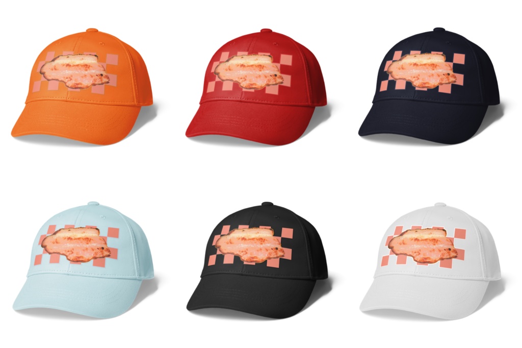 シンプルデザインキャップ ベーコン