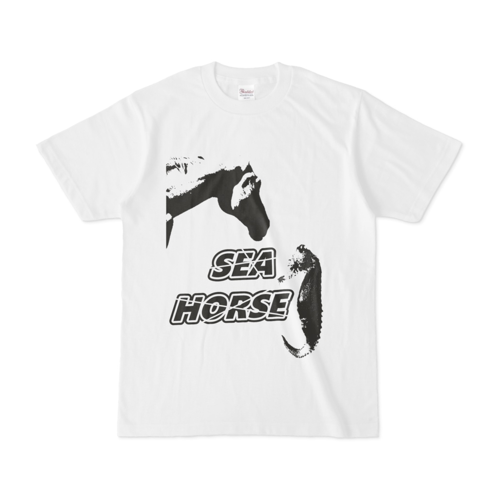 シンプルデザインTシャツ シーホース対決！
