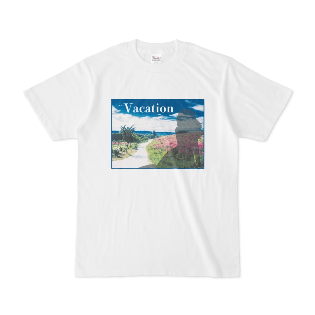 シンプルデザインTシャツ  Vacation