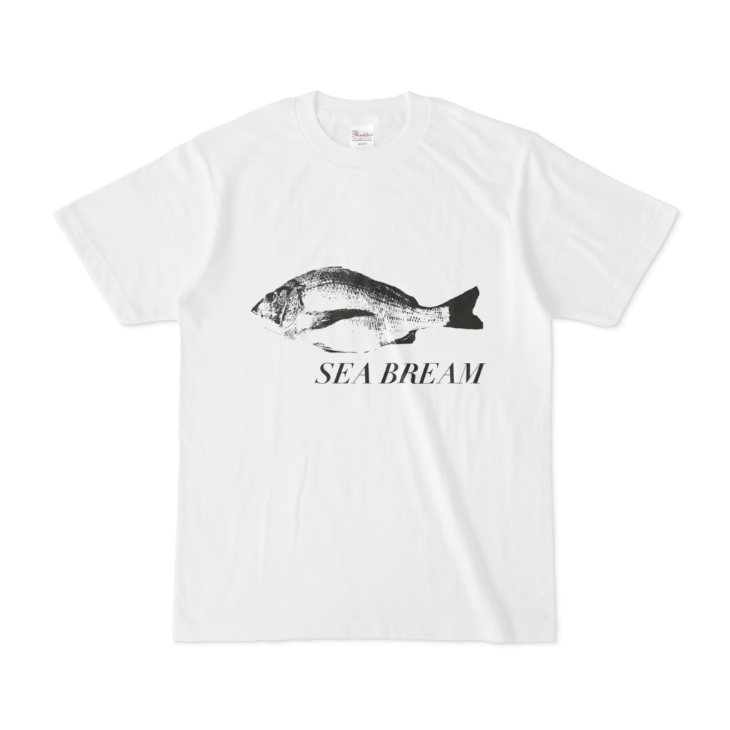 シンプルデザインTシャツ SEA BREAM