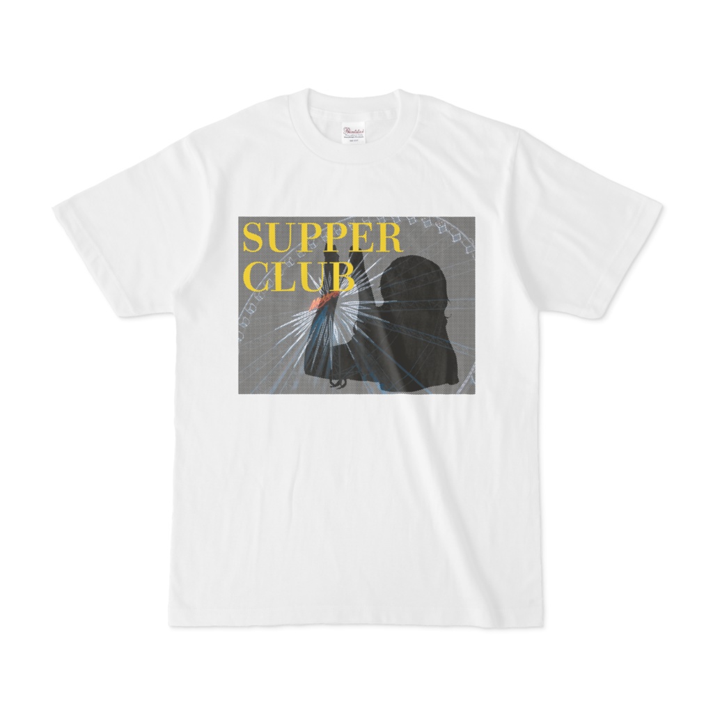シンプルデザインTシャツ SUPPER CLUB