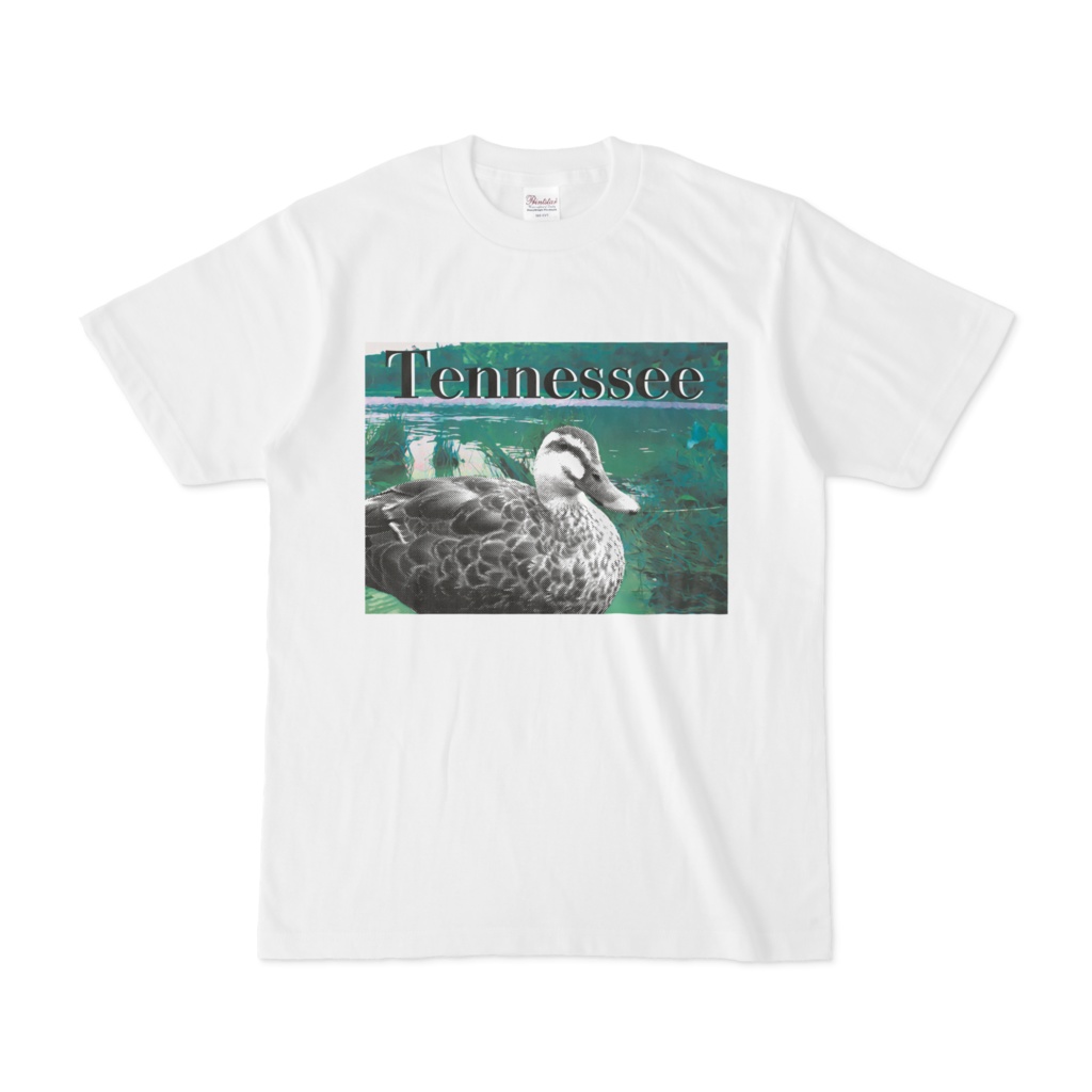 シンプルデザインTシャツ 鳥Tennessee