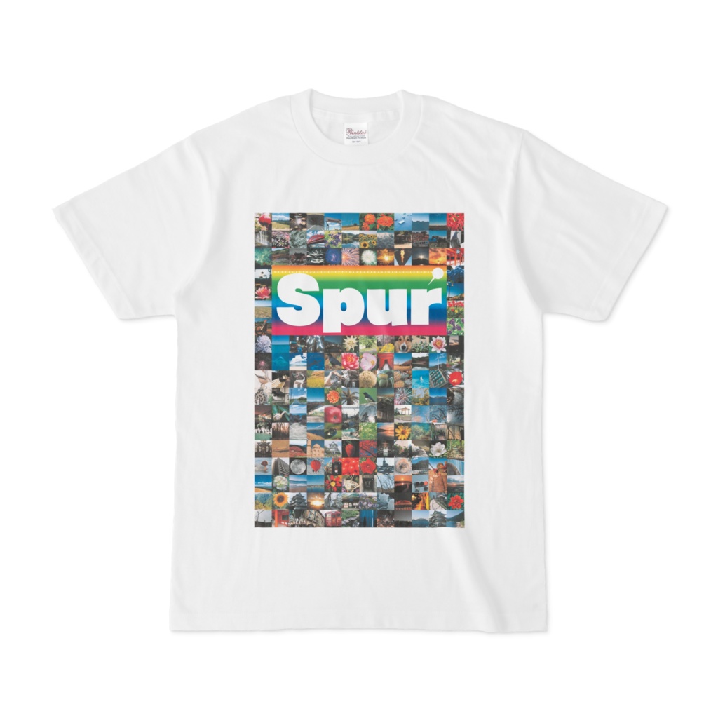 シンプルデザインTシャツ Spur_176/2(RAINBOW)