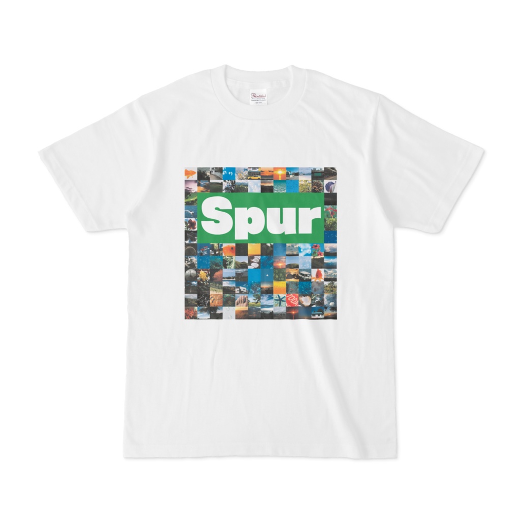 シンプルデザインTシャツ Spur_BOX104(GREEN)