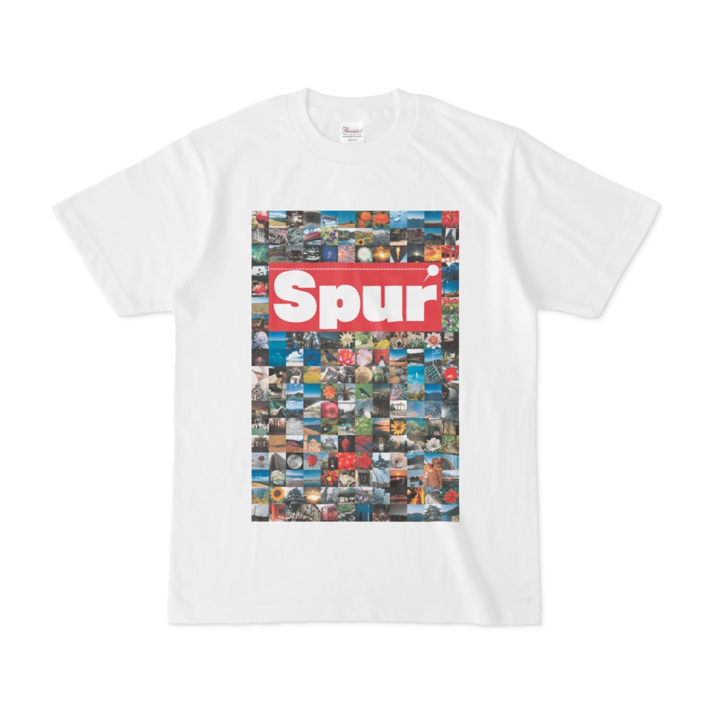 シンプルデザインTシャツ Spur_176/2(CRIMSON)