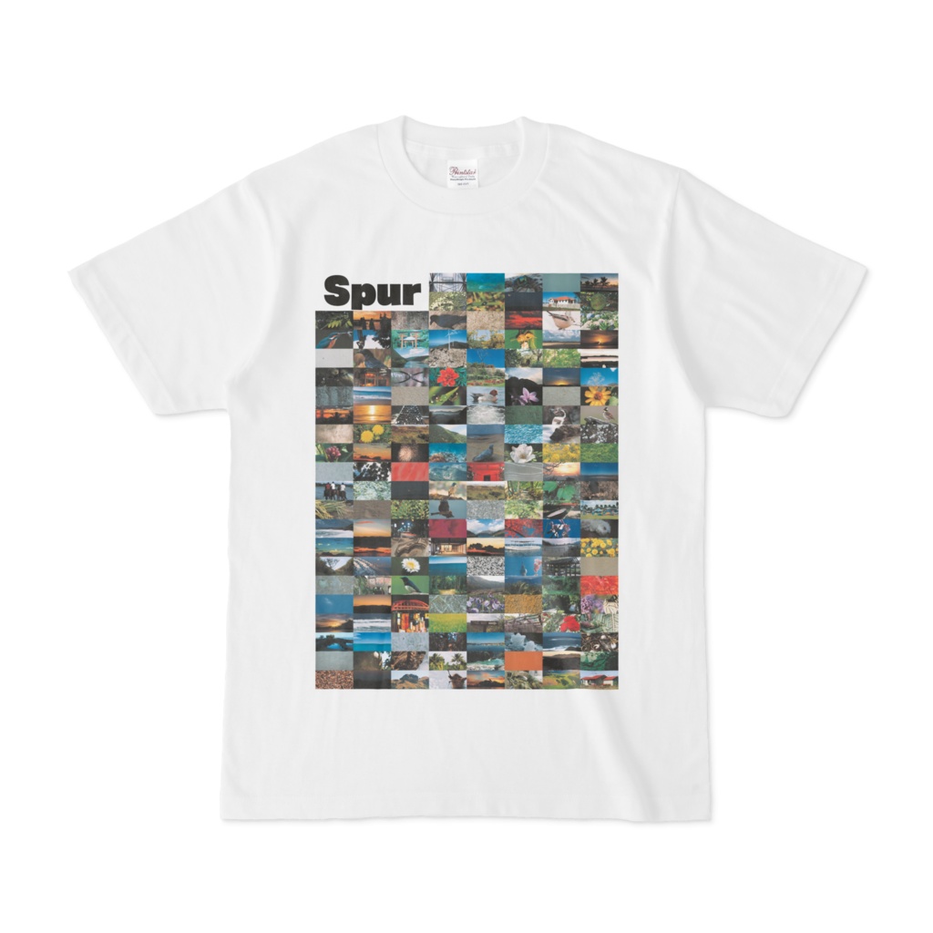 シンプルデザインTシャツ Spur=170(WHITE)