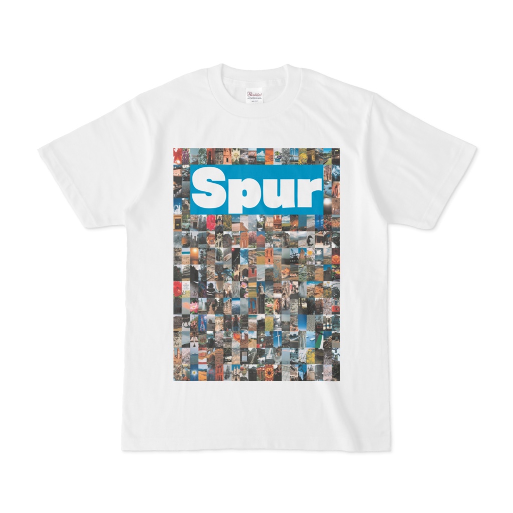 シンプルデザインTシャツ NC2.Spur_232(CYAN)
