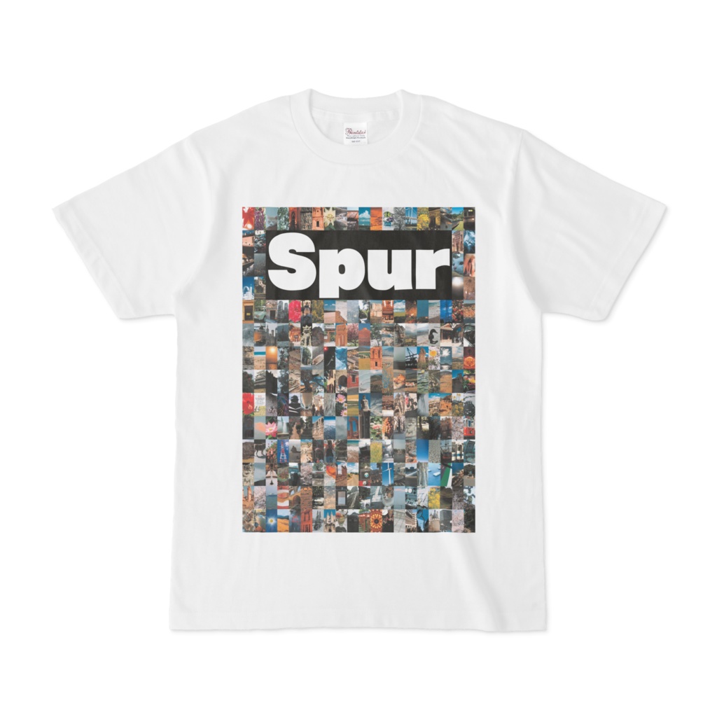シンプルデザインTシャツ NC2.Spur_232(BLACK)