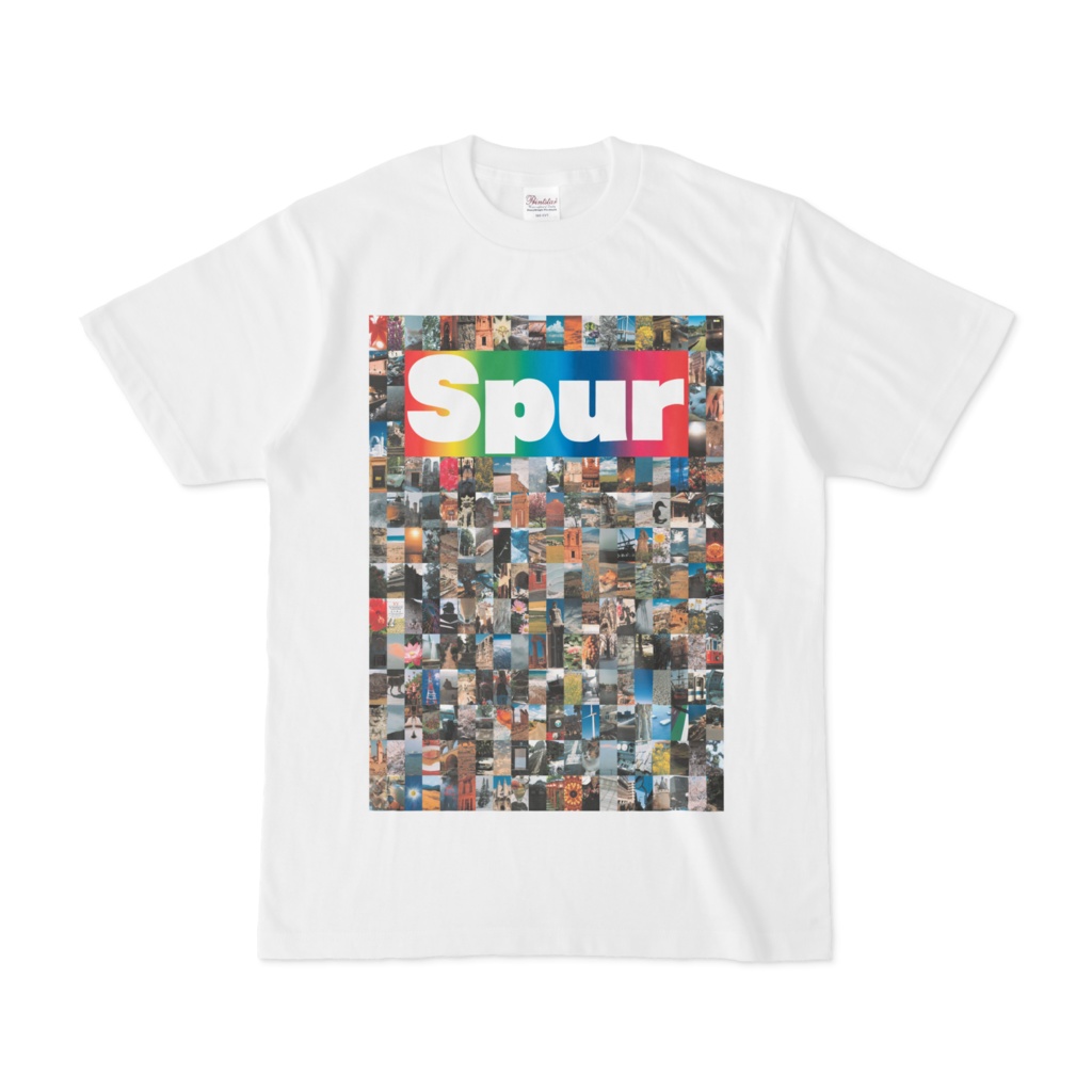 シンプルデザインTシャツ NC2.Spur_232(RAINBOW)