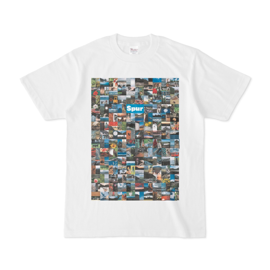 シンプルデザインTシャツ 276-Spur(CYAN)