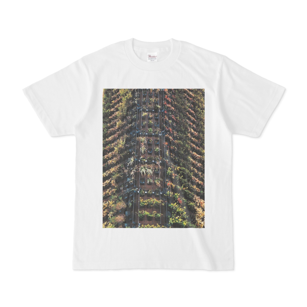 シンプルデザインTシャツ Epic 壁掛け植物