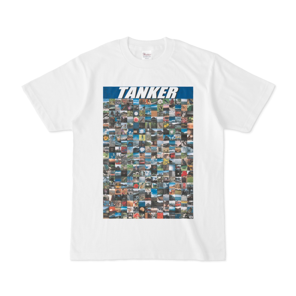 シンプルデザインTシャツ TANKER_300(BLUE)