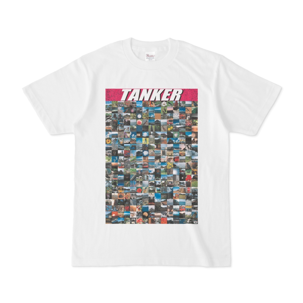 シンプルデザインTシャツ TANKER_300(MAGENTA)