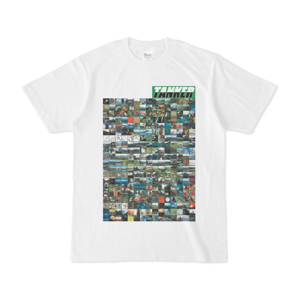 シンプルデザインTシャツ TANKER_on300(GREEN)