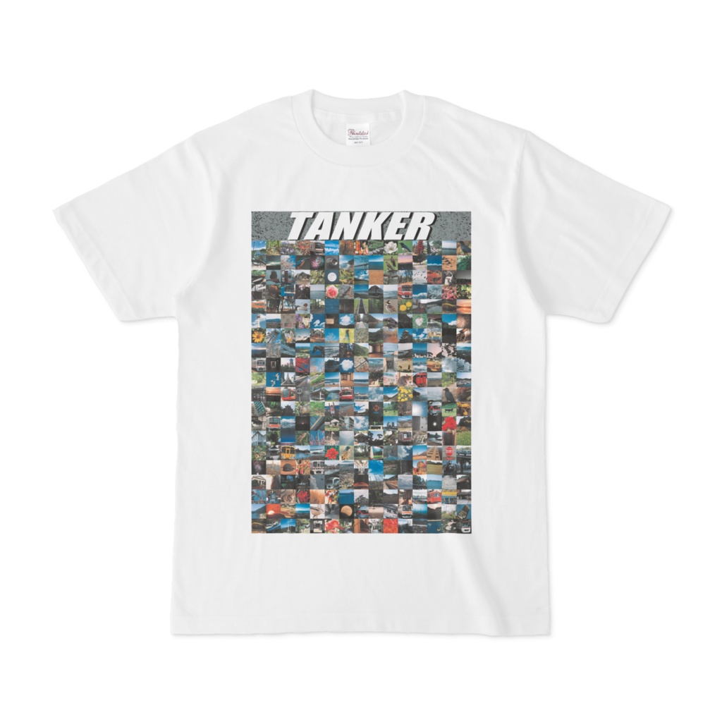 シンプルデザインTシャツ TANKER_300(GRAY)