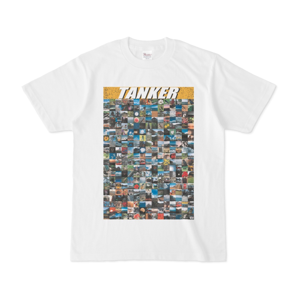 シンプルデザインTシャツ TANKER_300(GOLD)
