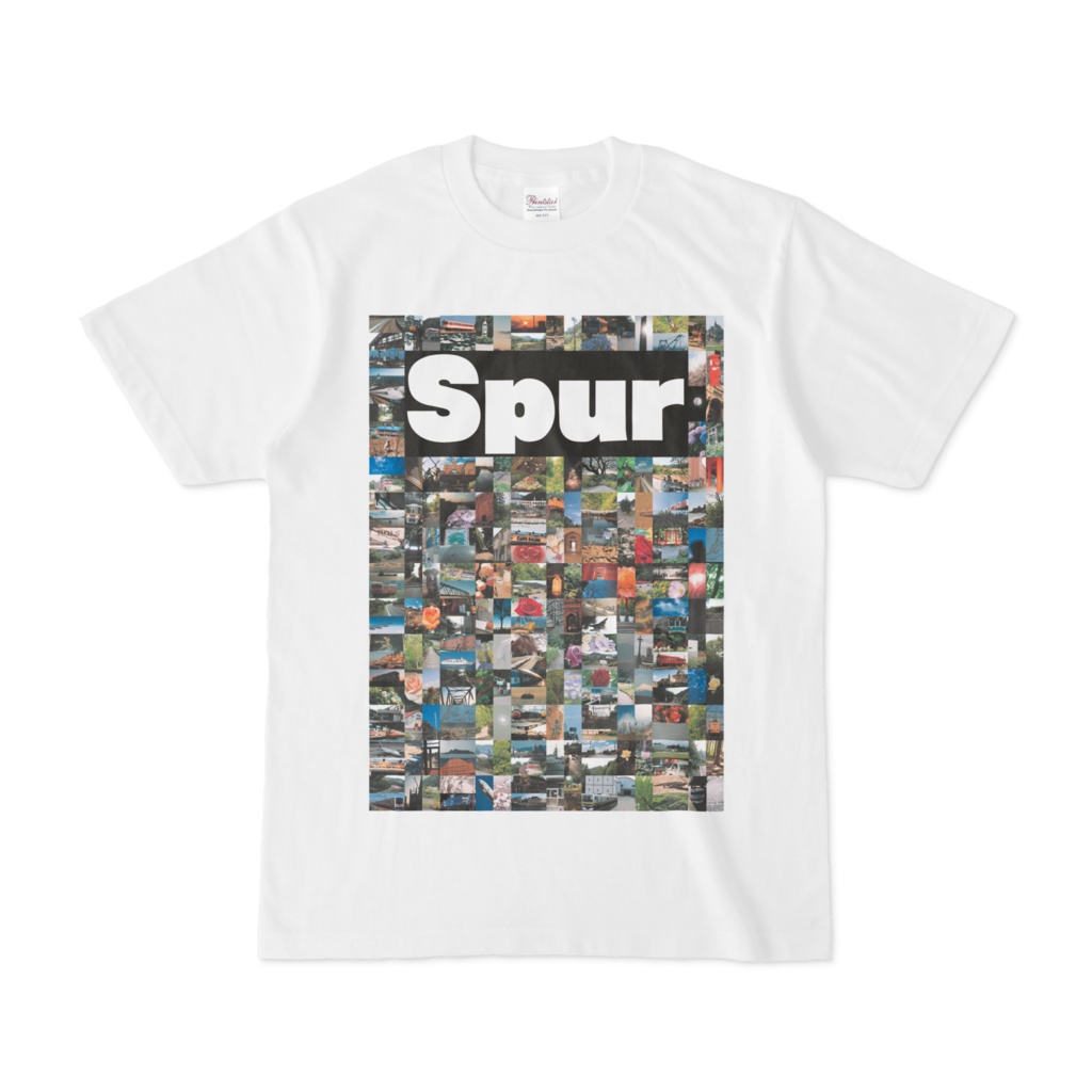 シンプルデザインTシャツ NC7.Spur_232(BLACK)