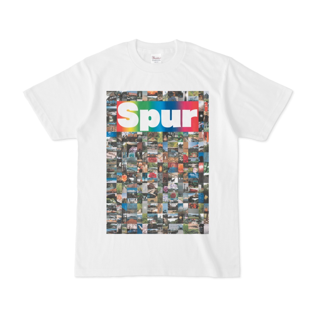 シンプルデザインTシャツ NC7.Spur_232(RAINBOW)