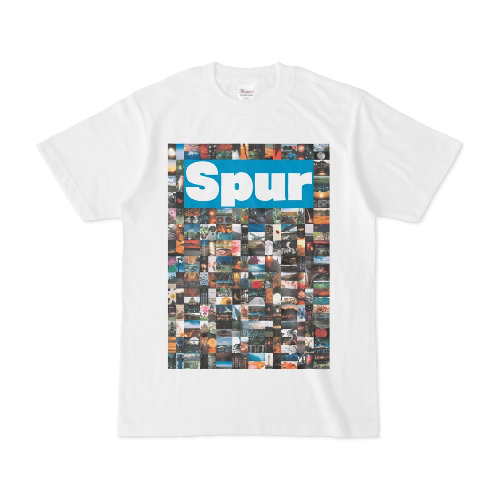 シンプルデザインTシャツ NC8.Spur_232(CYAN)