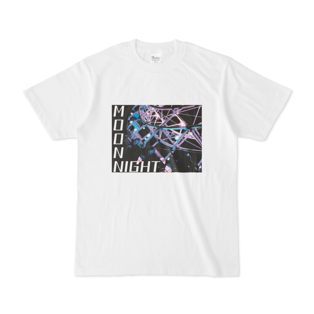 Tシャツ ホワイト MoonNight