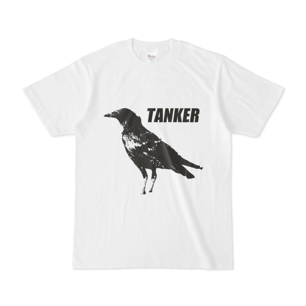 Tシャツ ホワイト CROW★TANKER