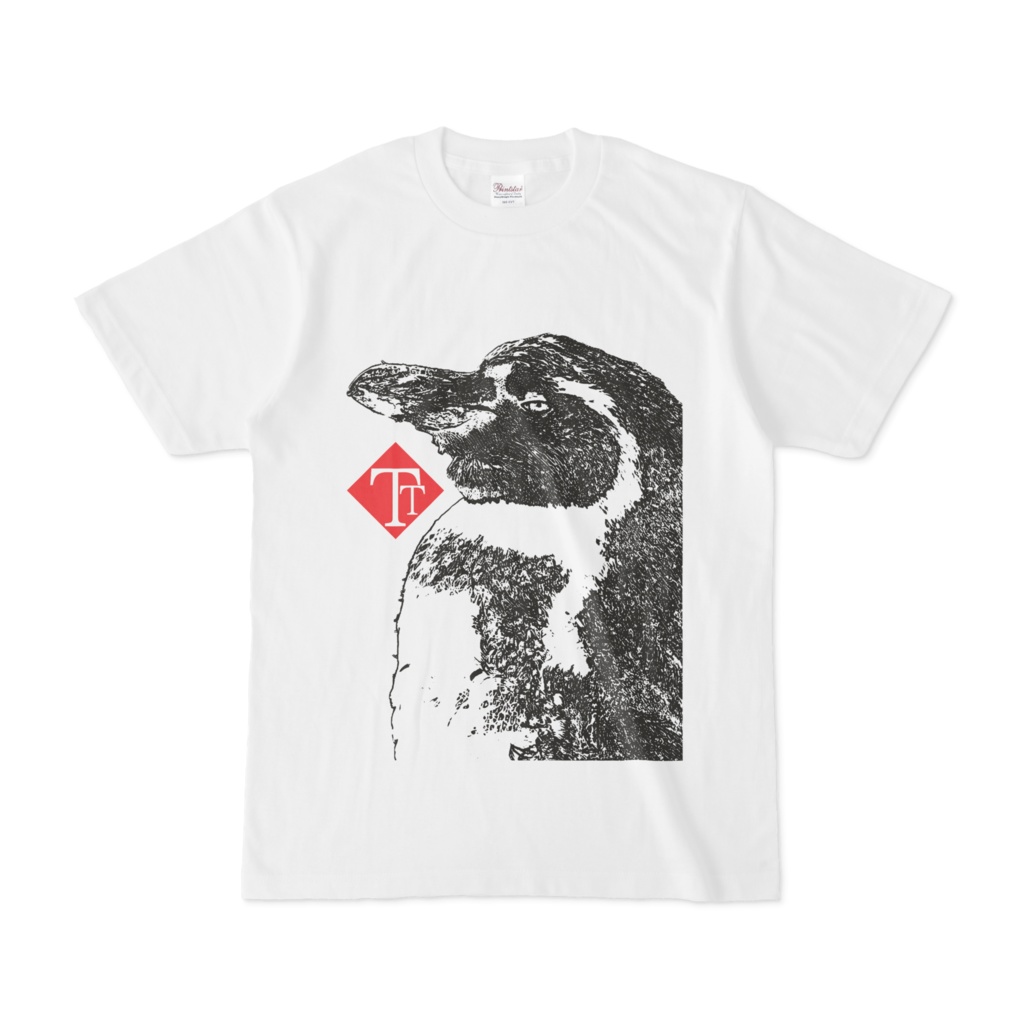 Tシャツ ホワイト TTペンギン