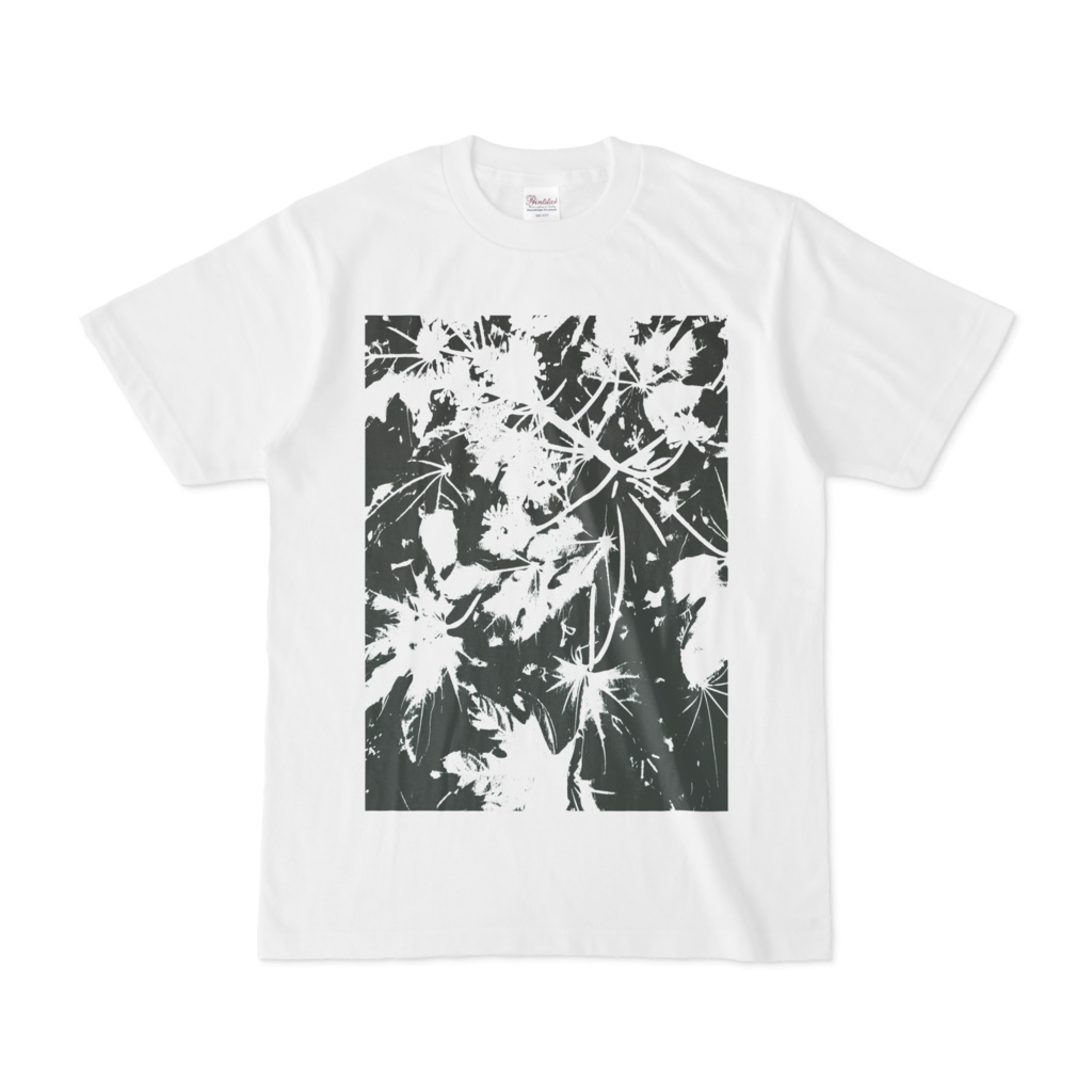Tシャツ ホワイト PLANT_GREEN