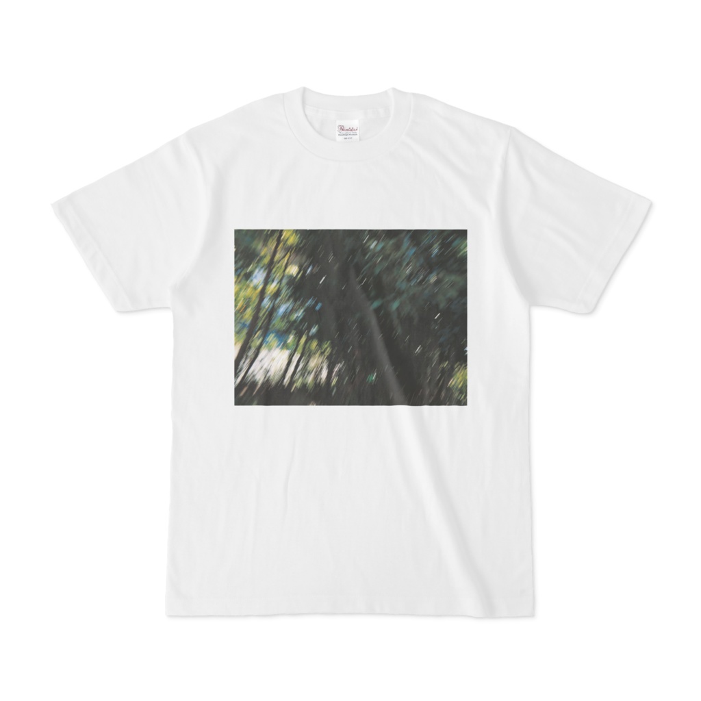 Tシャツ ホワイト Photo-Bure-Nature