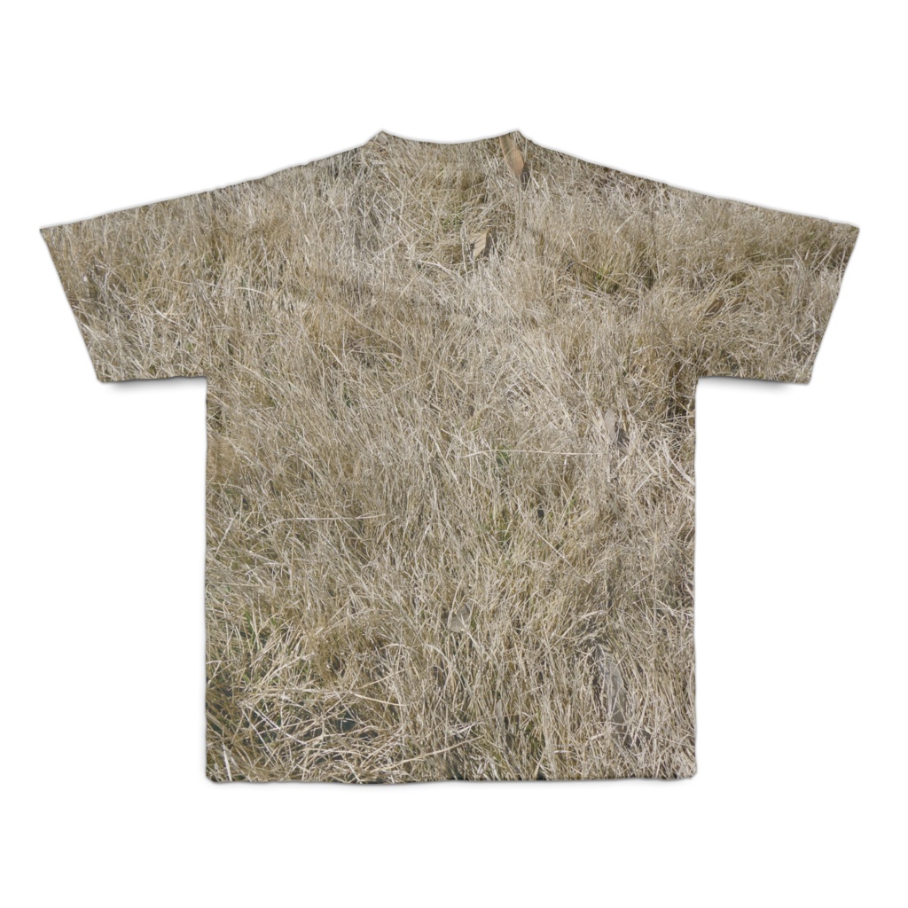 Tシャツ フルグラフィック 枯芝生