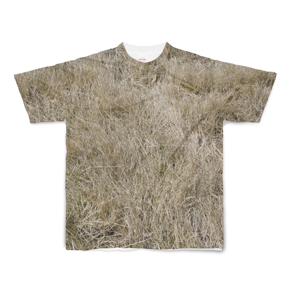 Tシャツ フルグラフィック 枯芝生