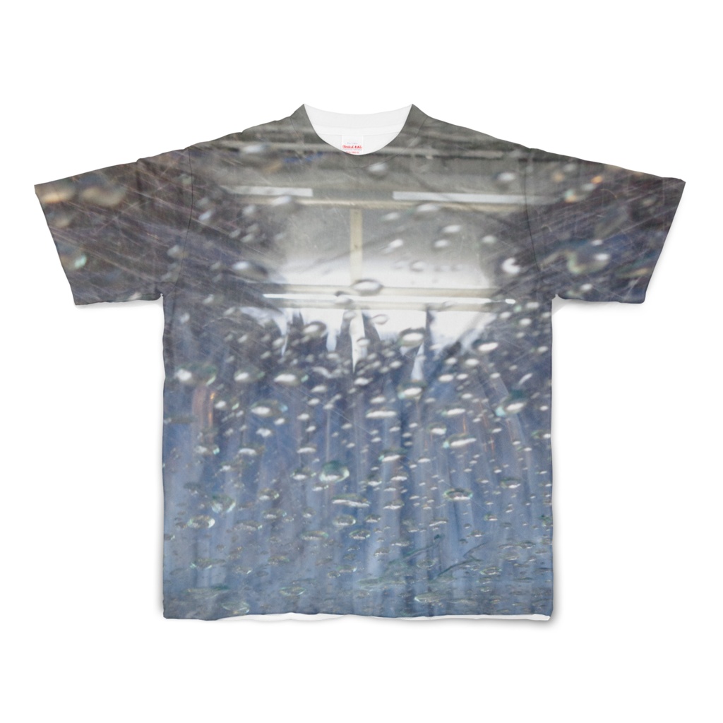 Tシャツ フルグラフィック 洗車中
