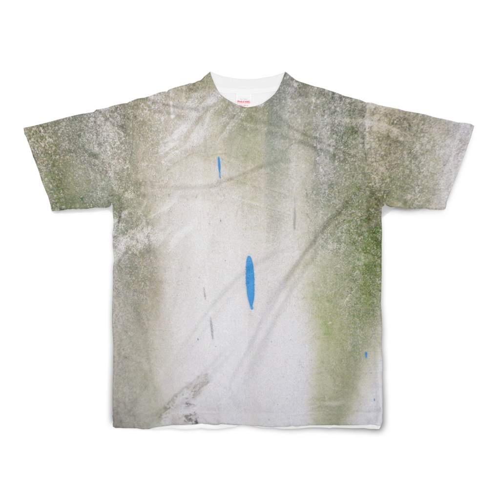 Tシャツ フルグラフィック 苔壁